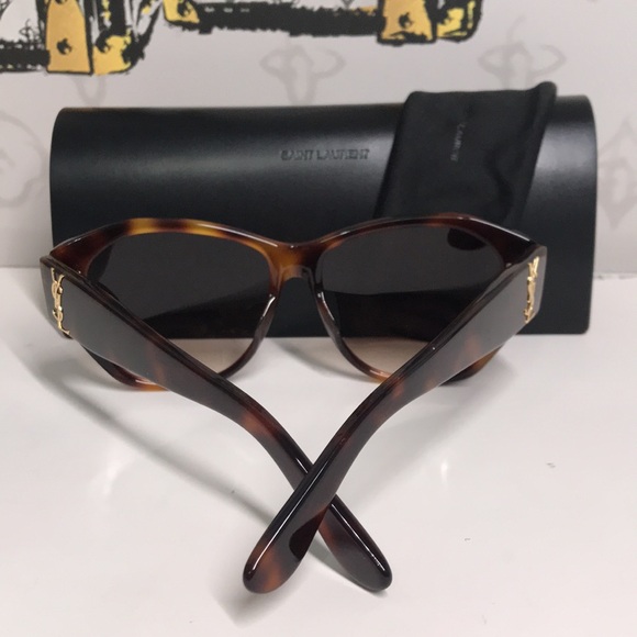New Authentic Saint Laurent Havana SLM8 003 Sunglasses main image 11